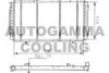 AUTOGAMMA 100191 Radiator, engine cooling